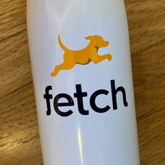 White Stainless Steel fetch Water Bottle NIB - Picture 4 of 6